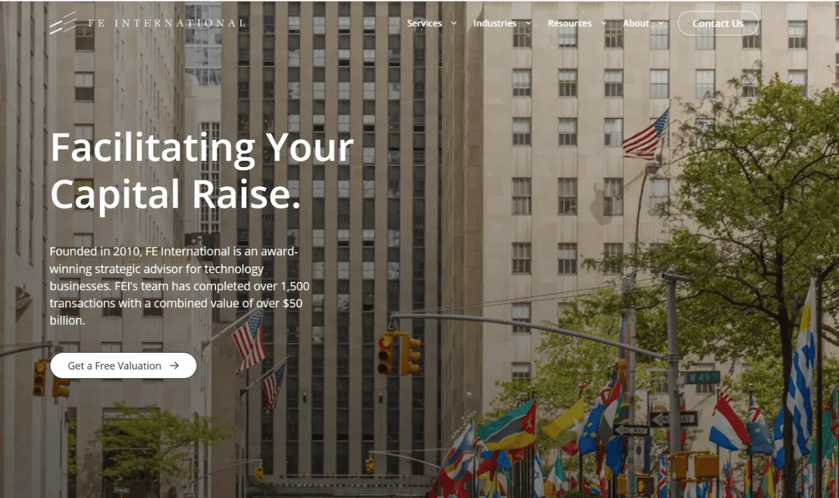 FE International Homepage