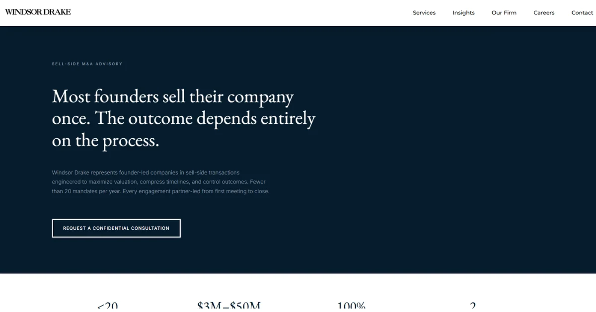 Windsor Drake Homepage